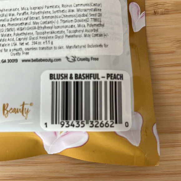 NWT BELLE BEAUTY Blush & Bashful - Picture 3 of 3
